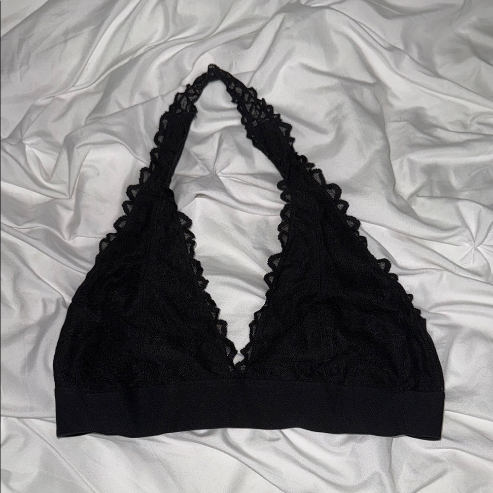 PINK Victoria's Secret Black Lace Bra Intimates